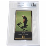 Gary Player Signed Masters Collection 1974 GSV Golf Card - 1998 BAS Authentic AUTO