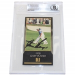 Gary Player Signed Masters Collection 1978 GSV Golf Card - 1998 BAS Authentic AUTO