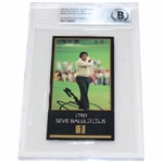 Seve Ballesteros Signed Masters Collection '1980' GSV Golf Card - 1998 BAS Authentic AUTO