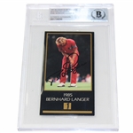 Bernhard Langer Signed Masters Collection '1985' GSV Golf Card - 1998 BAS Authentic AUTO
