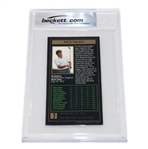 Nick Faldo Signed Masters Collection '1990' GSV Golf Card - 1998 BAS Authentic AUTO