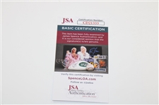 Adam Scott Signed Undated Masters Garden Flag JSA #CD21333