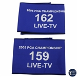 Two (2) 2005 PGA Championship at Baltusrol Live-TV Media Arm Bands