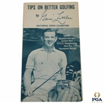 Tips On Better Golfing by Gene Littler/ Aronimink Scorecard