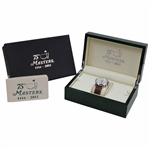 2011 Masters Tournament Ltd Ed 75th Anniversary Watch in Box #874/1200