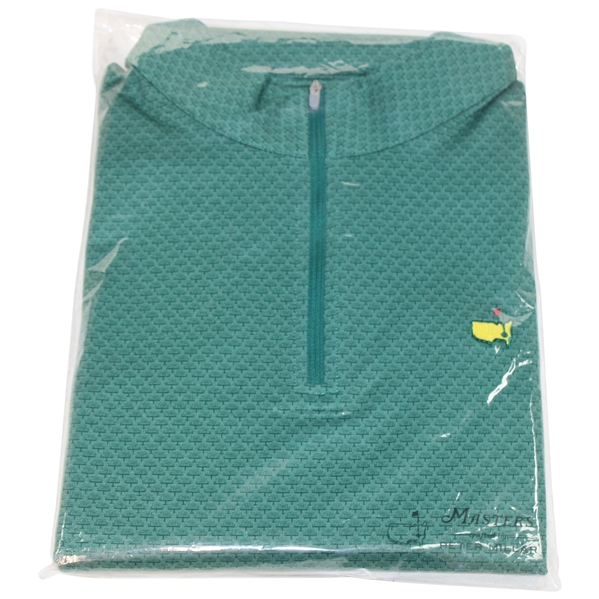 Green Masters Tournament Peter Millar Quarter Zip In Original Packaging