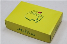 Two (2) Sleeves of 2011 Masters Logo Titleist Golf Balls In 2011 Logo Box