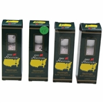 Four (4) Sleeves of 2001 & 2000 Masters Logo Slazenger Golf Balls