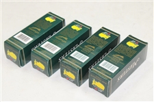Four (4) Sleeves of 2001 & 2000 Masters Logo Slazenger Golf Balls