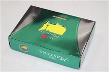 2012 Masters Logo Titleist Pro V1 Dozen Golf Ball Box w/Two (2) Sleeves Each for 2010 & 2012