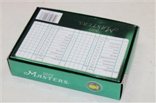 2012 Masters Logo Titleist Pro V1 Dozen Golf Ball Box w/Two (2) Sleeves Each for 2010 & 2012