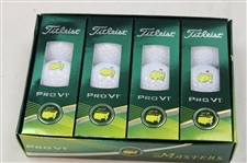 2015 Masters Logo Titleist Pro V1 Dozen Golf Balls in Box