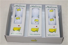 2019 Masters Logo Velocity Golf balls - Complete Dozen
