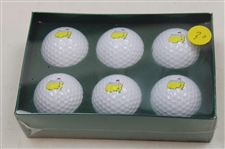 2005 Masters Logo Titleist Pro-V1 Golf Balls in Box - Six (6)