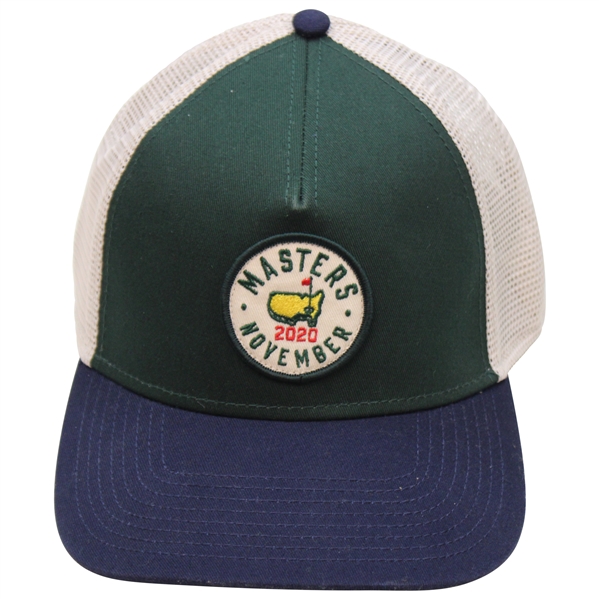 Masters Tournament November 2020 Circle Patch Trucker Hat