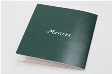 2014 Masters Tournament Ltd Ed Watch in Green Box with Instruction Manual #377/900