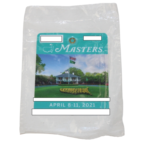 2021 Masters Tournament SERIES Badge in Unopened Sealed Package - Rare