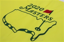 2020 Masters Tournament Embroidered Flag - Dustin Johnson Winner