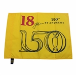 Jack Nicklaus Signed 2022 OPEN Championship 150th St. Andrews Flag JSA ALOA