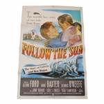 1950s Original Ben Hogan Follow The Sun Movie Poster - Large