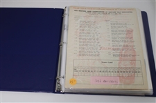 Misc. Pairing Sheets Including 1952 Western Open to 2013 PNC Signed by 12 Golfers JSA ALOA