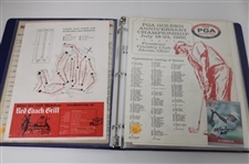 Misc. Pairing Sheets Including 1952 Western Open to 2013 PNC Signed by 12 Golfers JSA ALOA