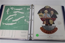Misc. Pairing Sheets Including 1952 Western Open to 2013 PNC Signed by 12 Golfers JSA ALOA