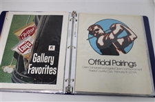 Misc. Pairing Sheets Including 1952 Western Open to 2013 PNC Signed by 12 Golfers JSA ALOA