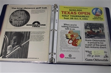 Misc. Pairing Sheets Including 1952 Western Open to 2013 PNC Signed by 12 Golfers JSA ALOA