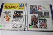 Misc. Pairing Sheets Including 1952 Western Open to 2013 PNC Signed by 12 Golfers JSA ALOA