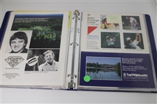 Misc. Pairing Sheets Including 1952 Western Open to 2013 PNC Signed by 12 Golfers JSA ALOA
