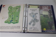 Misc. Pairing Sheets Including 1952 Western Open to 2013 PNC Signed by 12 Golfers JSA ALOA