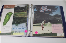 Misc. Pairing Sheets Including 1952 Western Open to 2013 PNC Signed by 12 Golfers JSA ALOA