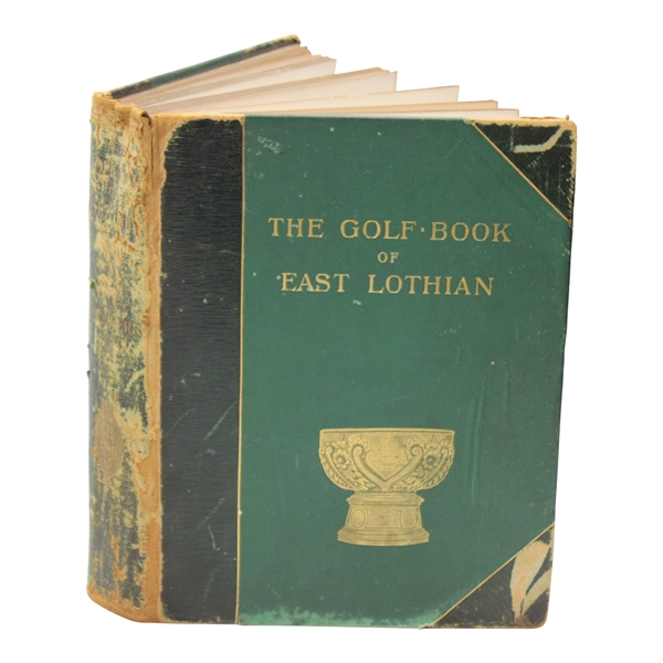 Ben Crenshaws Personal 1896 The Golf Book Of East Lothian LTD ED Book #167 Signed by Author John Kerr