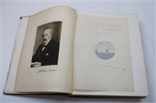 Ben Crenshaw's Personal 1896 'The Golf Book Of East Lothian' LTD ED Book #167 Signed by Author John Kerr