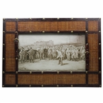 Vintage 1895 Open Championship Print - Framed