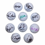 ChiChi, Langer, Keagan & Seven (7) other PGA Stars Signed Golf Balls JSA ALOA