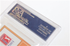 Gary Player Signed 2001 Senior Players Championship Clubhouse Badge PSA Authentic AUTO