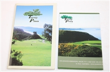 Buick Invitational Yellow Flag w/Ball Markers, Patch, Guide, Bag Tag, Booklet & Scorecard Book