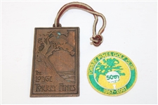 Buick Invitational Yellow Flag w/Ball Markers, Patch, Guide, Bag Tag, Booklet & Scorecard Book