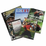 Two (2) US Open Greatest Moments/Dual for Ages DVDs with Two (2) Programs & Book