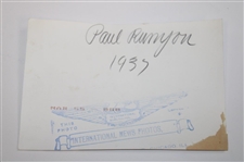 Paul Runyan 1937 International News Putting Photo