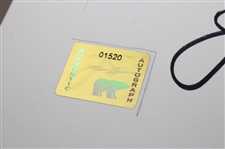 Jack Nicklaus Signed Card with Personal Golden Bear Hologram #01520