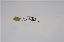 Jack Nicklaus Signed Card with Personal Golden Bear Hologram #01520