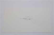 Jack Nicklaus Signed Card with Personal Golden Bear Hologram #01520
