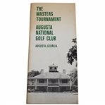 1959-1960 The Masters Tournament Augusta National Golf Club Booklet by Bobby Jones 