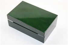 2011 Masters Tournament 75th Masters 1934-2011 Emerald Green Wood Watch Box