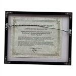 PGA Tour Stars Multi-Signed Donald Duck Serigraph - Framed JSA ALOA