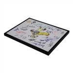 PGA Tour Stars Multi-Signed Goofy Serigraph - Framed JSA ALOA
