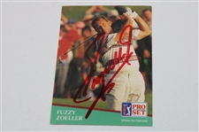 Craig Stadler & Jeff Sluman Signed Photos with Fuzzy Zoeller Signed Card JSA ALOA
